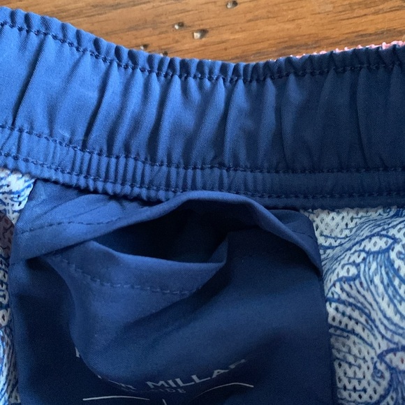 Peter Millar Ocean City Swim Trunk Men’s Coral Reef Pink Quick Dry Size Large - Picture 9 of 14